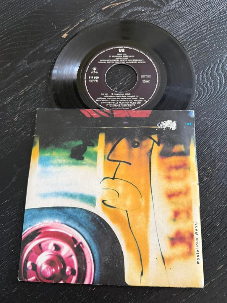 U2 - Mysterious ways, Ophalen of Verzenden, Zo goed als nieuw, Pop