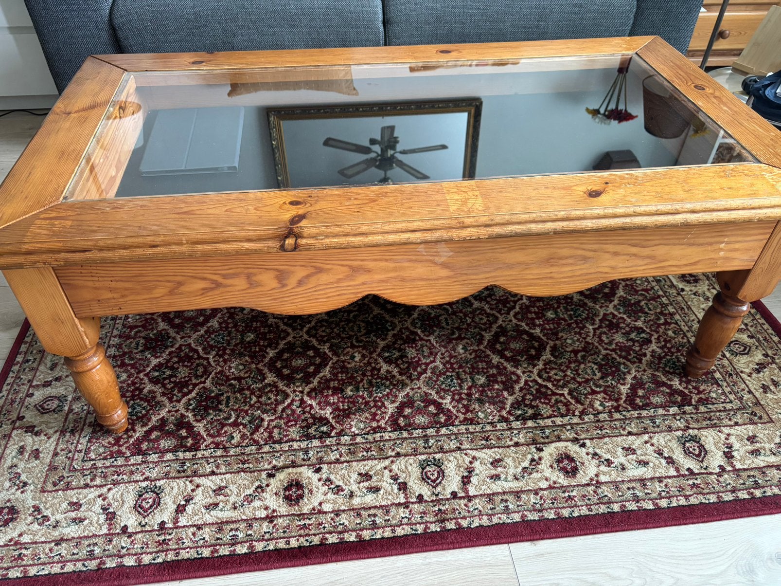 Salontafel. L.130x Br.70x H.49 cm Gratis, Huis en Inrichting, Ophalen, Minder dan 50 cm, Gebruikt, 100 tot 150 cm