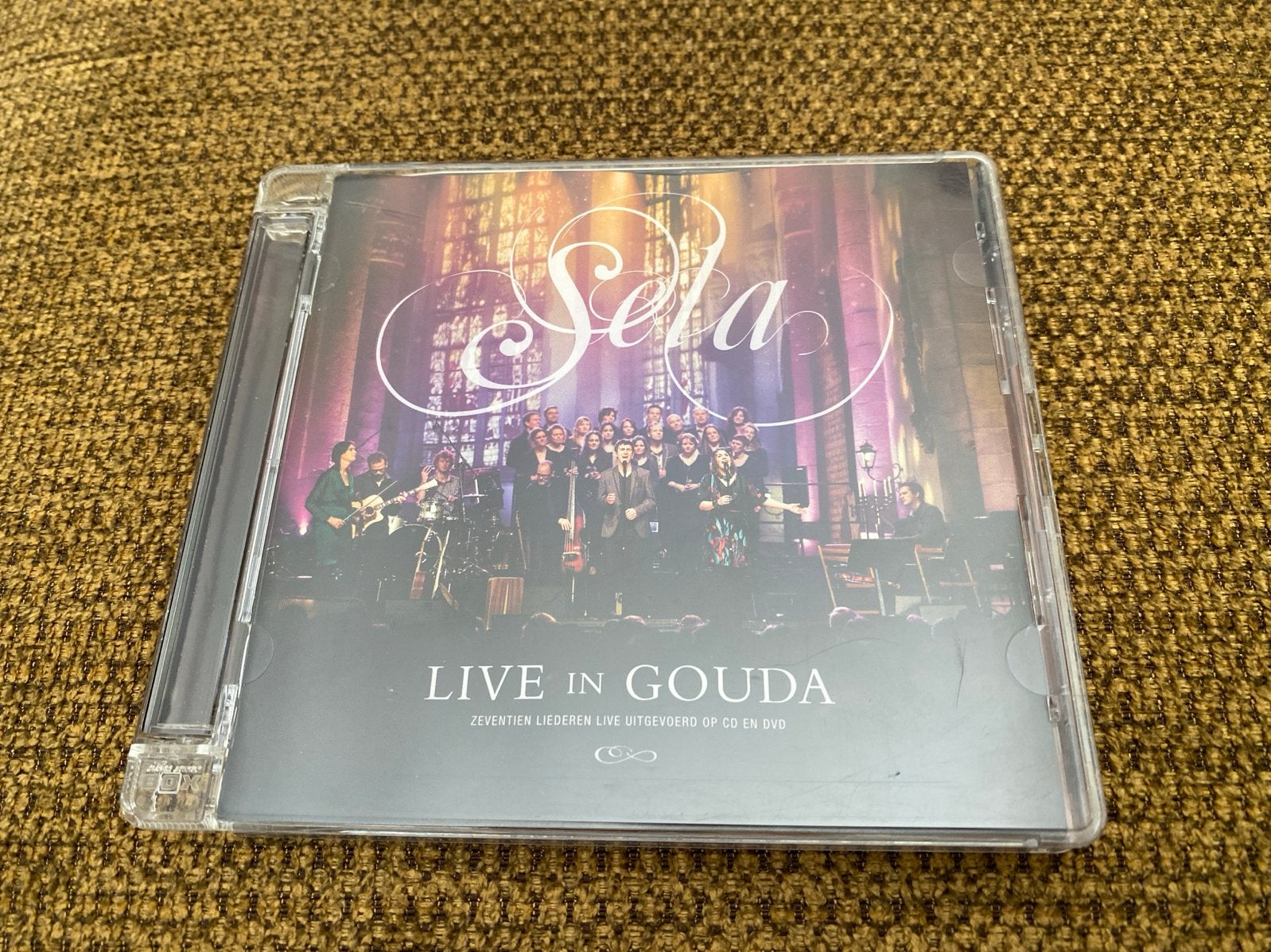 Sela - Live in Gouda cd/dvd-box, Inclusief DVD, Alle leeftijden, Nederlands, Zo goed als nieuw