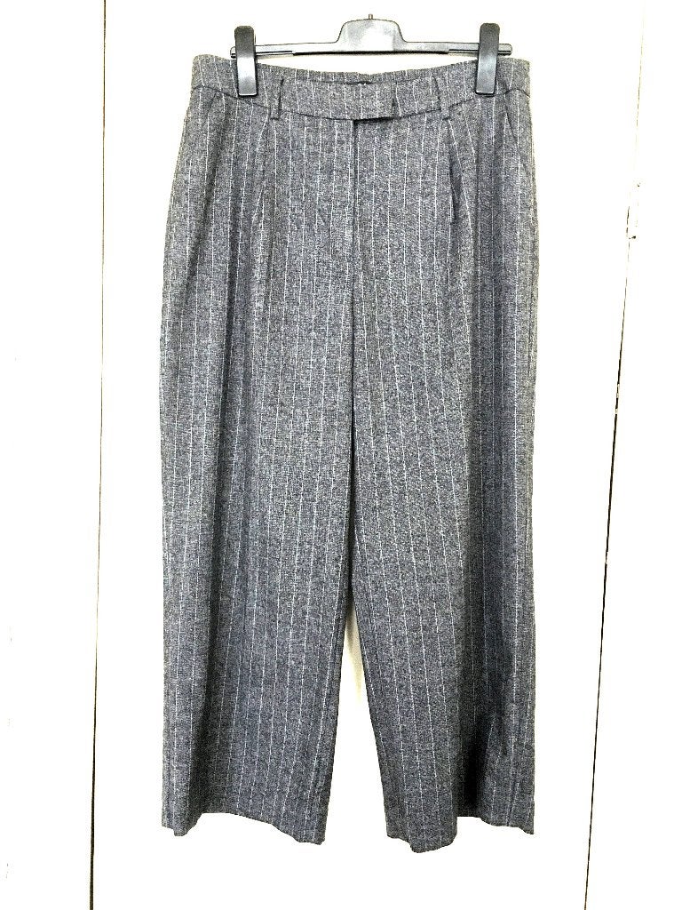 Donkergrijze Broek met Krijtstreep | Maat 44, Maat 42/44 (L), Nieuw, Ophalen of Verzenden, C&A