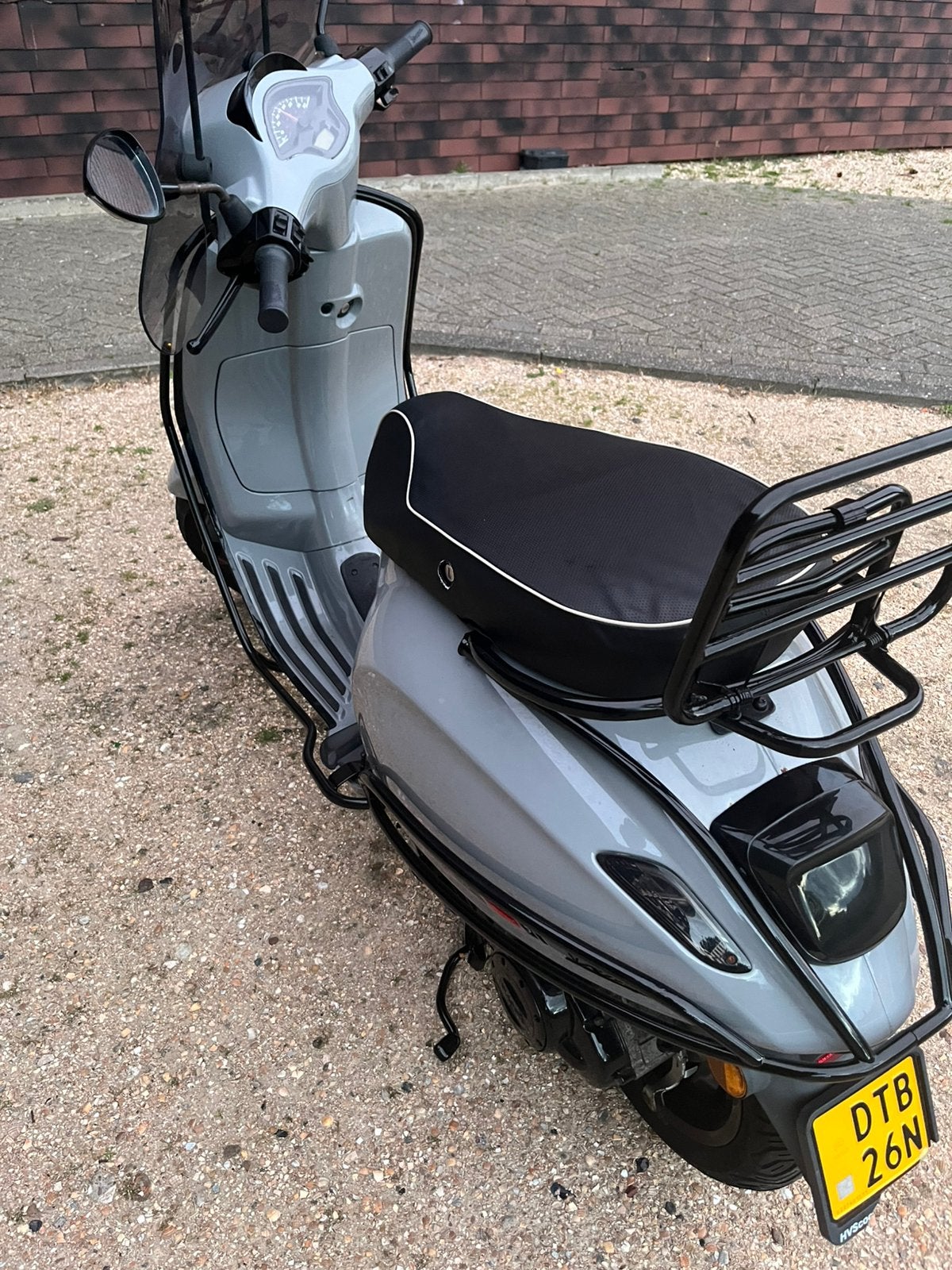 Nardo grey vespa sprint 2019 in goede staat !! 2e eigenaar, Ophalen, Gebruikt, Maximaal 45 km/u, Vespa S