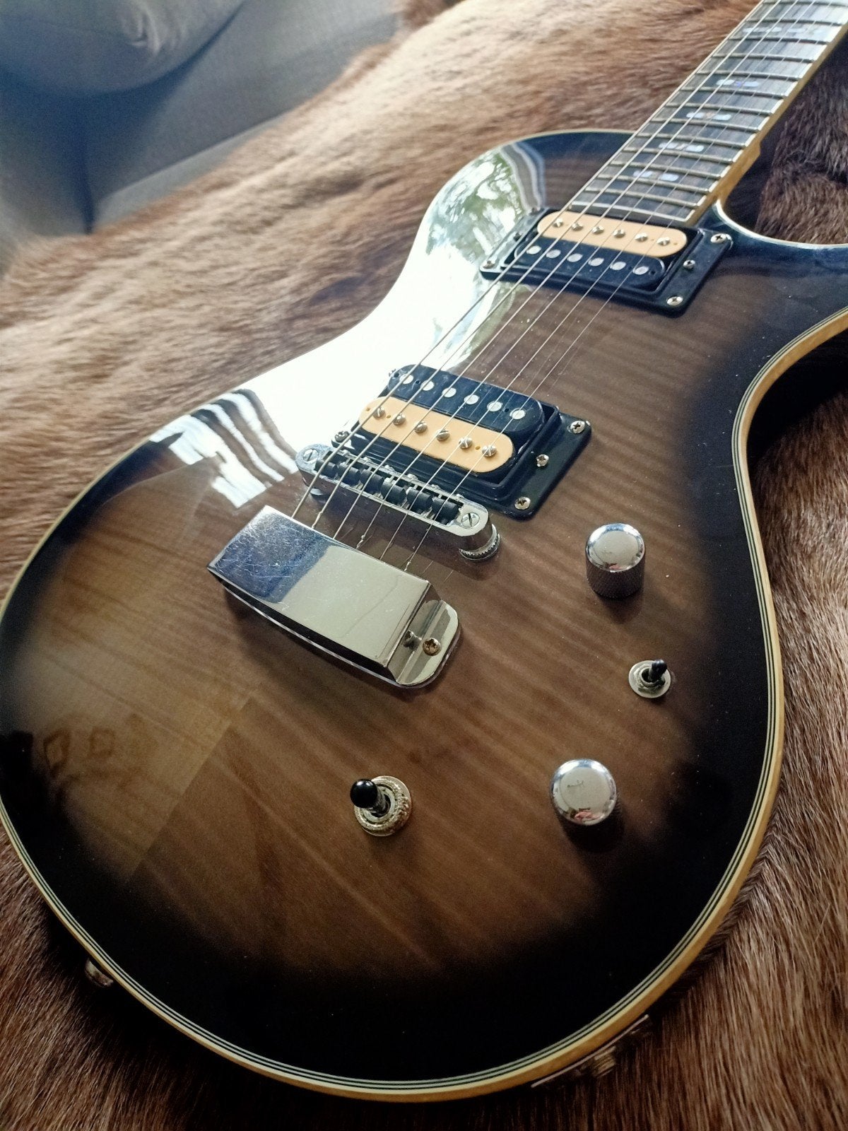 hagstrom ultra swede met upgrade. ook ruil., Ophalen, Gebruikt, Solid body, Overige merken