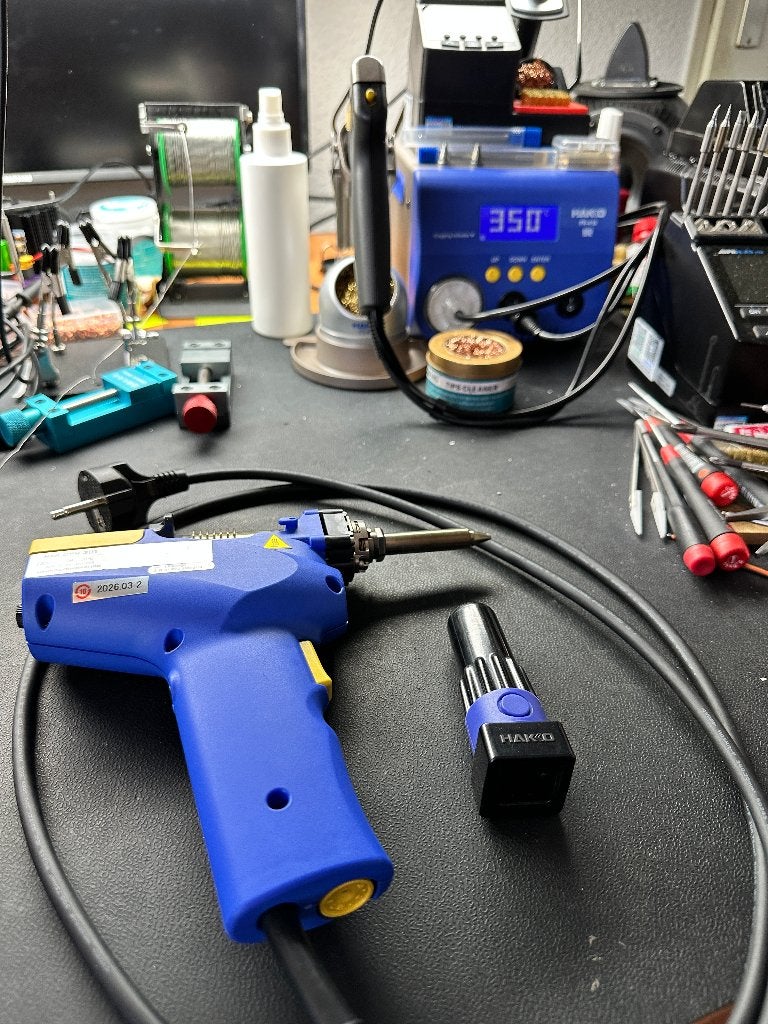 Hakko FR-301 230V desoldeerpistool 4mnd oud met aankoopnota, Hobby en Vrije tijd, Ophalen, Zo goed als nieuw