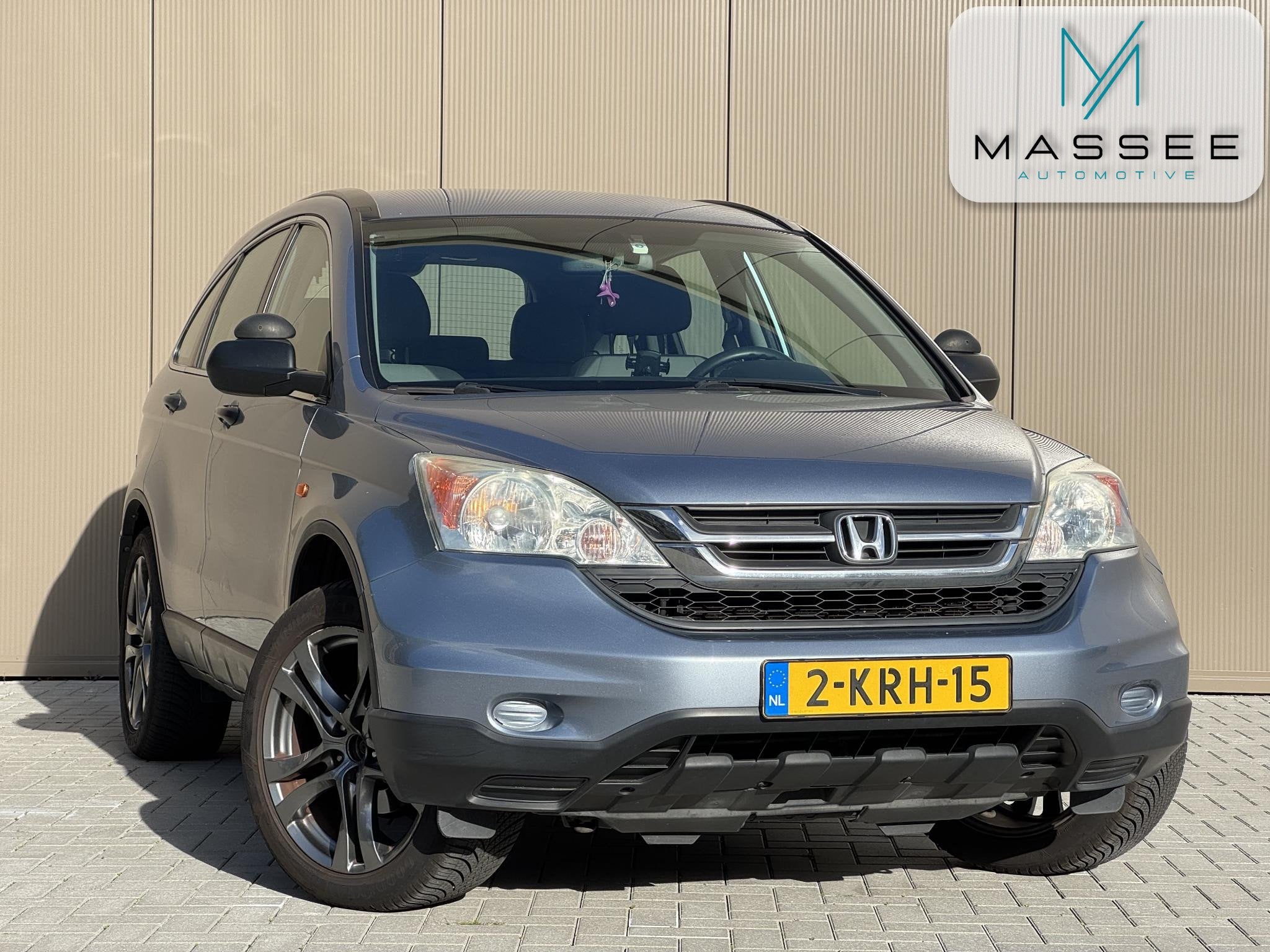 Honda CR-V 2.4i Executive APK | AUTOMAAT | LICHTMETAAL | AIR, Auto's, Automaat, 4 cilinders, Blauw, Bedrijf