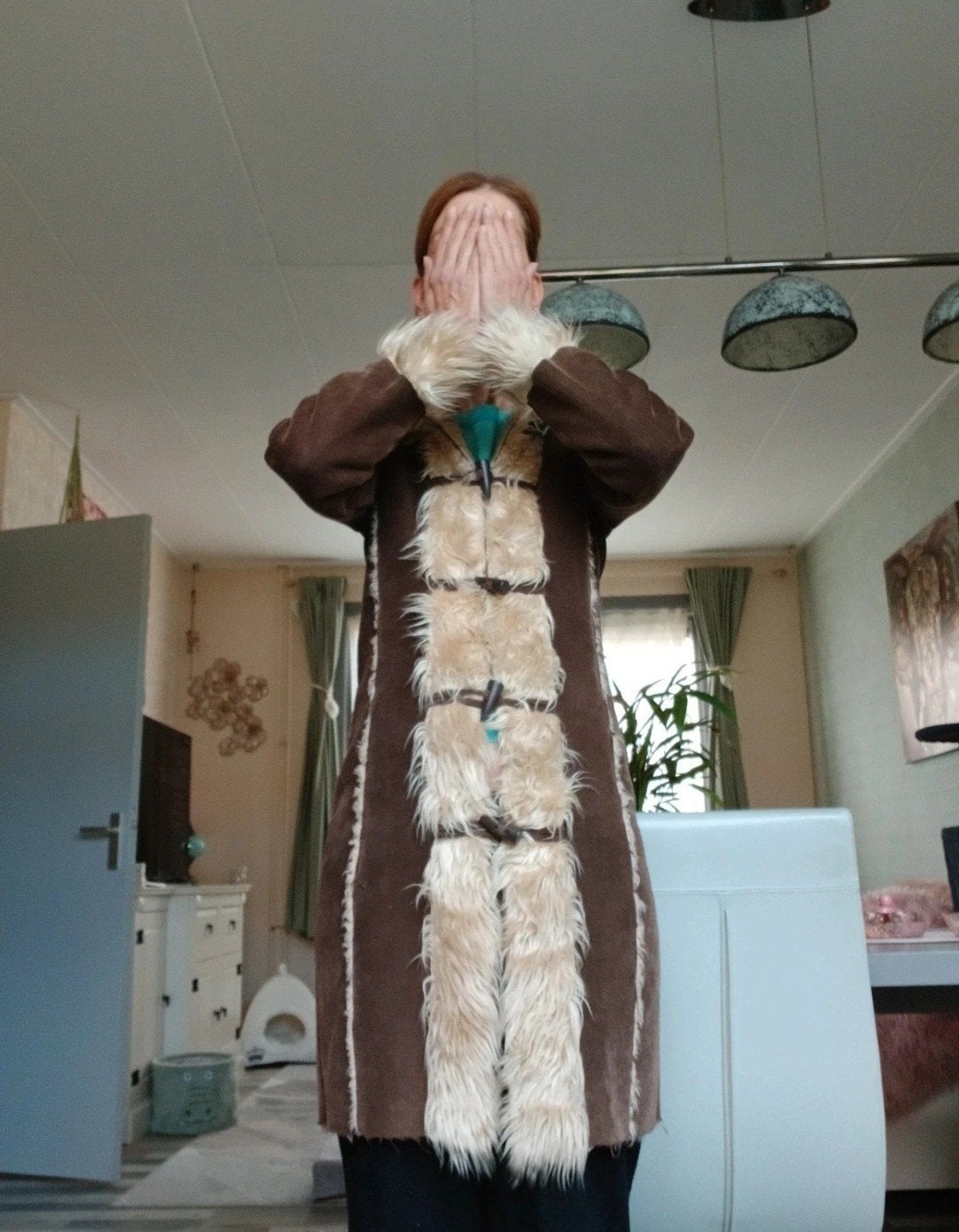 Outdoor Lammycoat van Only, Kleding | Dames, Only, Bruin, Ophalen of Verzenden, Zo goed als nieuw