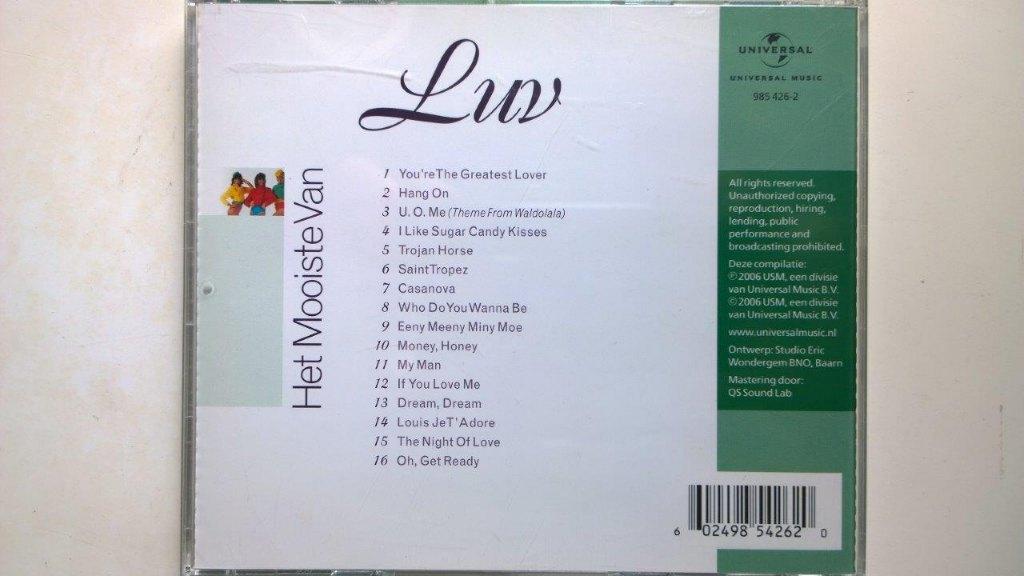 Luv - Het Mooiste Van Luv, Ophalen of Verzenden, Zo goed als nieuw
