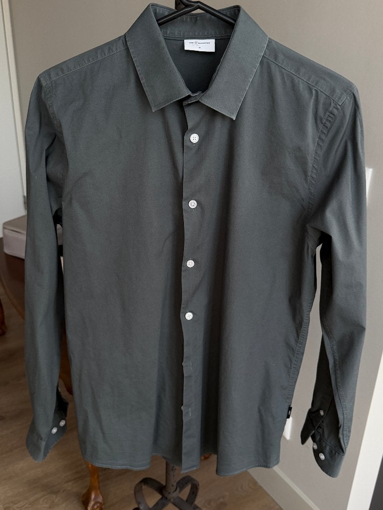 Daily Aesthetikz. Overhemd. Maat M. Als nieuw., Kleding | Heren, Overhemden, Zo goed als nieuw, Daily Aesthetikz, Groen, Halswijdte 39/40 (M)