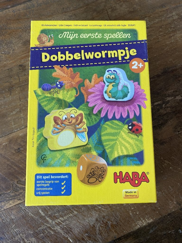 HABA dobbelwormpje, Kinderen en Baby's, Speelgoed | Educatief en Creatief, Ophalen, Gebruikt