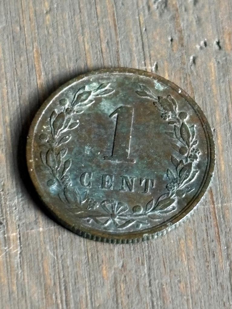 1 Cent 1878, Postzegels en Munten, Ophalen of Verzenden, Koning Willem III, 1 cent, Losse munt