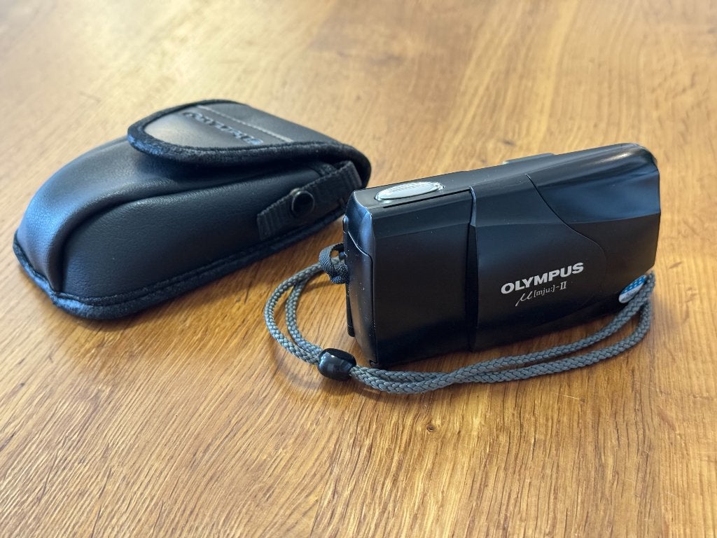 Olympus Mju II camera, Ophalen, Zo goed als nieuw, Compact, Olympus