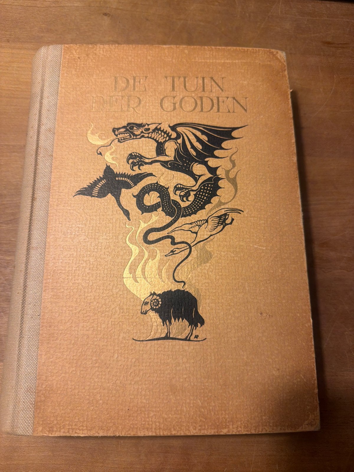 De Tuin der Goden - Anton Pieck illustraties, Boeken, Ophalen of Verzenden, Gelezen, Overige onderwerpen, Los deel