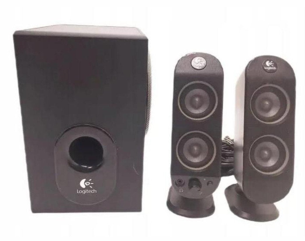 perfecte pc luidsprekerset incl. subwoofer, Ophalen of Verzenden, Zo goed als nieuw, Audiokanaal 2.1, Logitech