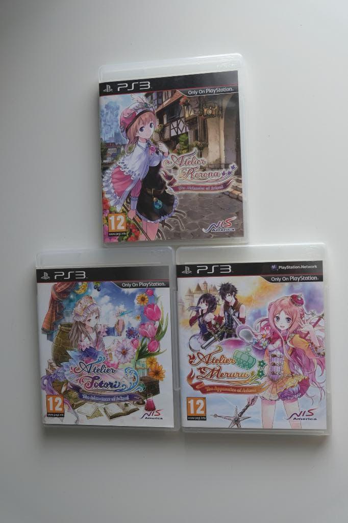 Atelier Rorona, Totori, Meruru – PS3, Gebruikt, 1 speler, Ophalen of Verzenden, Role Playing Game (Rpg)