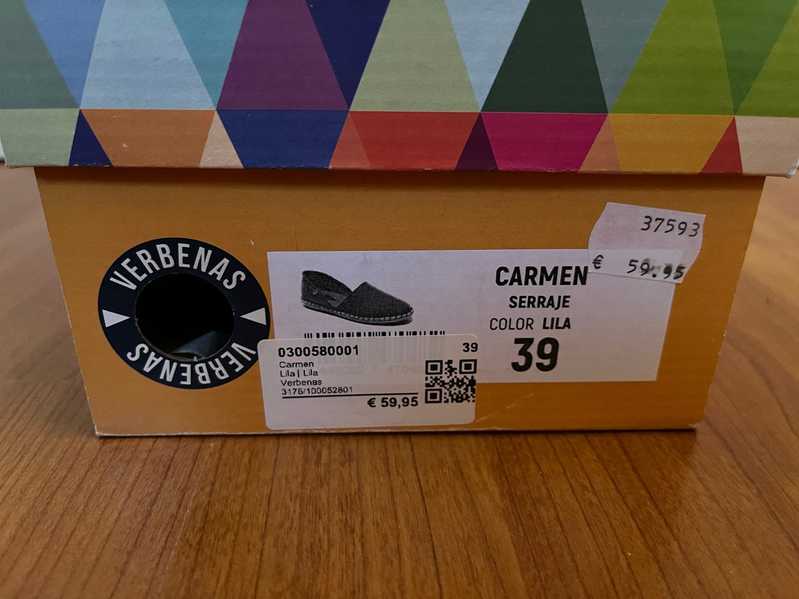 Verbenas Espadrilles Carmen mt. 39 z.g.a.n., Kleding | Dames, Schoenen, Ophalen of Verzenden, Zo goed als nieuw, Roze, Espadrilles of Moccasins