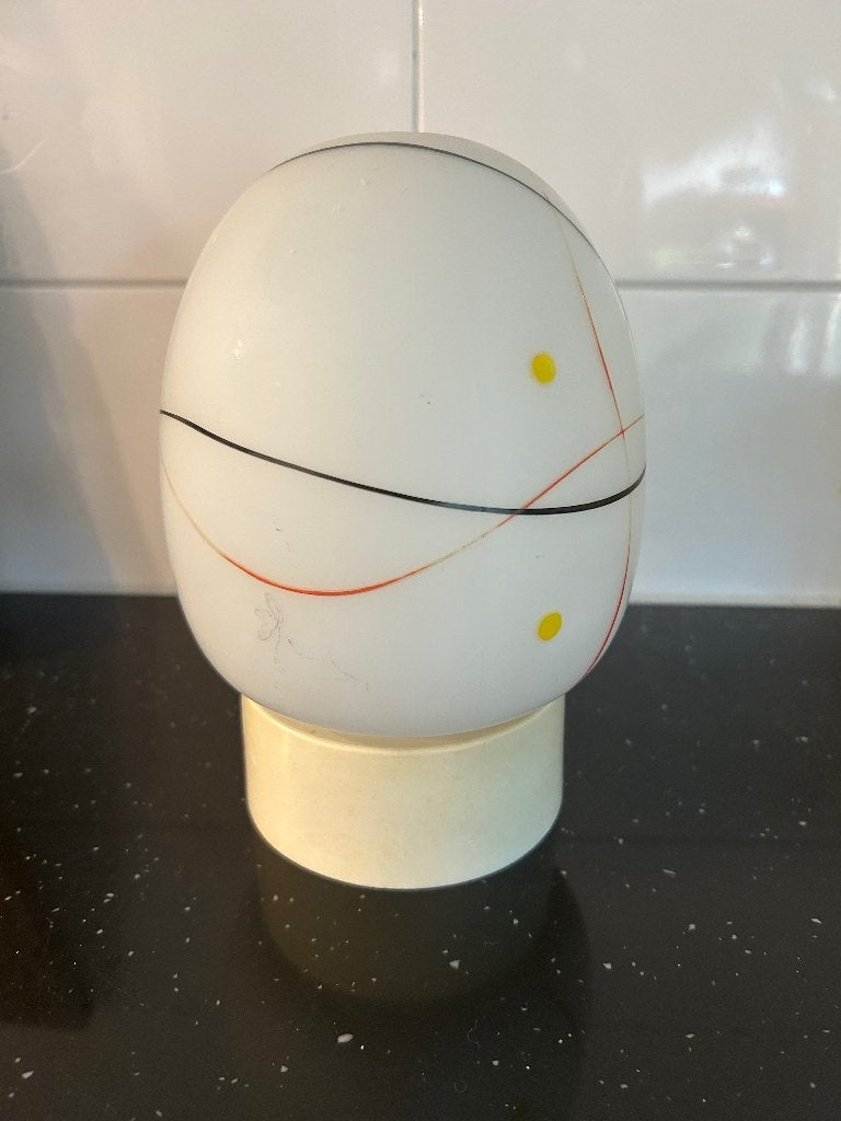 Vintage plafondlampje, Ophalen of Verzenden, Zo goed als nieuw, Plafondlamp, Jaren 60