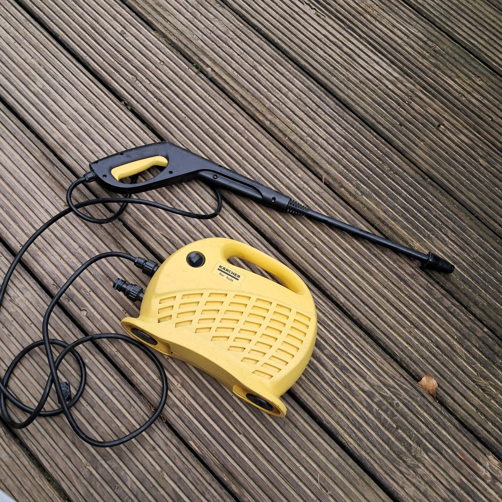 Speelgoed hogedrukreiniger karcher, Tuin en Terras, Ophalen of Verzenden, Gebruikt, Elektrisch