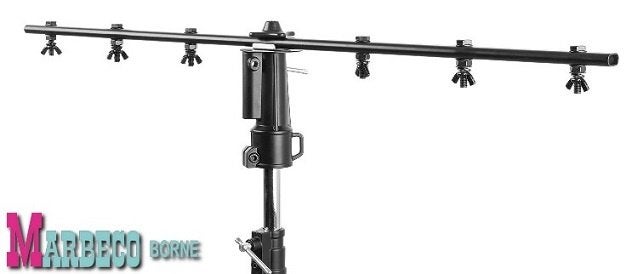 Licht statief, Lichtstandaard, T-Bar, Light stand, Nieuw, Info@marbeco.nl, BeamZ, Licht