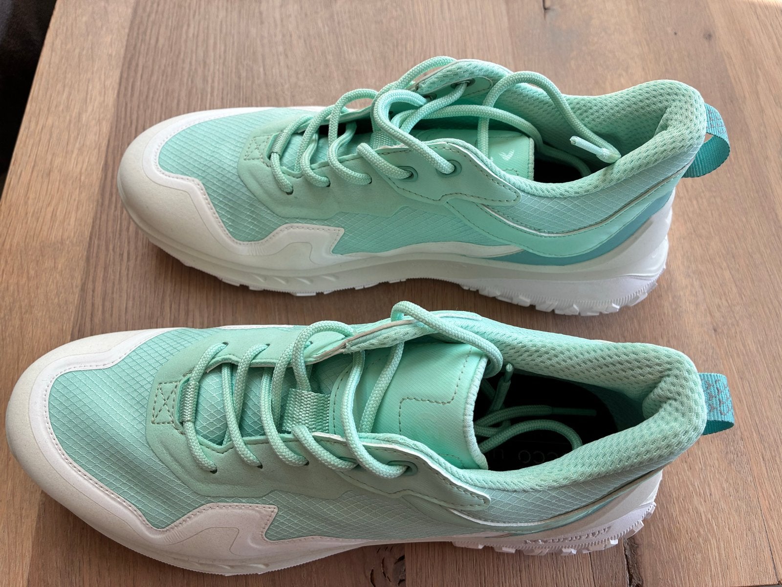 ECCO Dames sneakers maat 39 - vrijwel nieuw, Ophalen, Zo goed als nieuw, Groen, Sneakers of Gympen