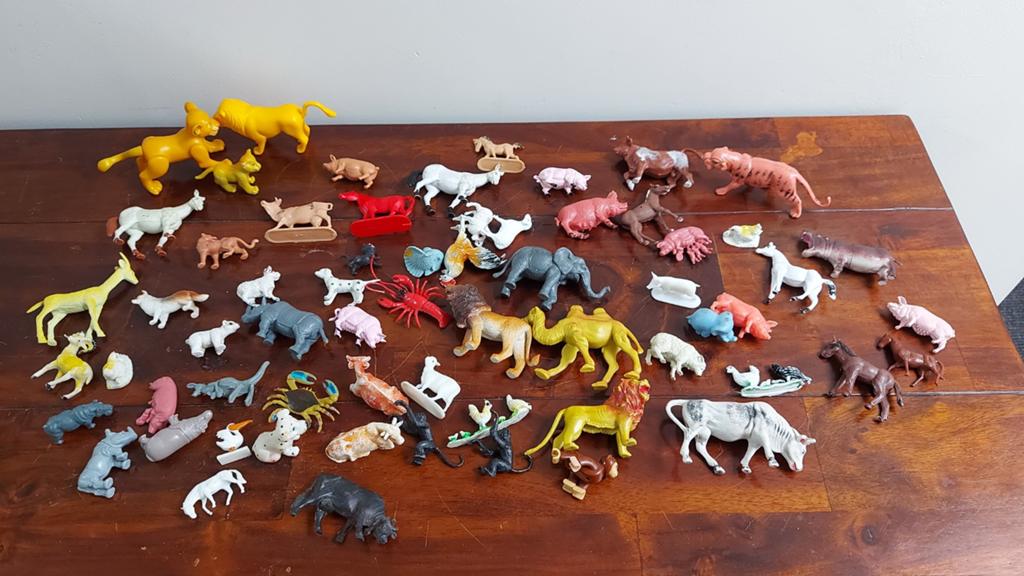 Vintage speelgoed dieren boerderij dierentuin, Verzamelen, Ophalen of Verzenden, Zo goed als nieuw