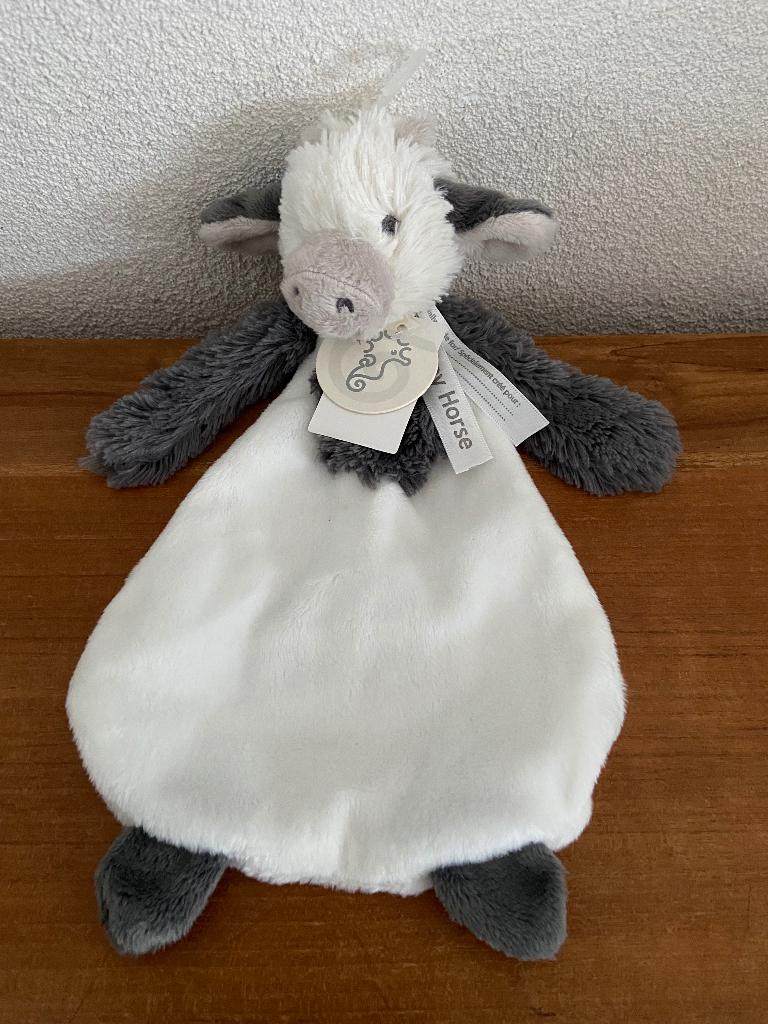 K1019 happy horse doekje koe cow Casper, Ophalen of Verzenden, Nieuw, Koe
