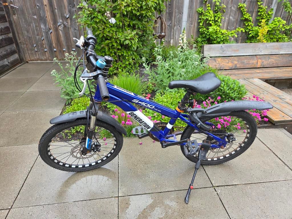Blauwe kinderfiets 20 inch, Ophalen, Gebruikt, Versnellingen, Generation