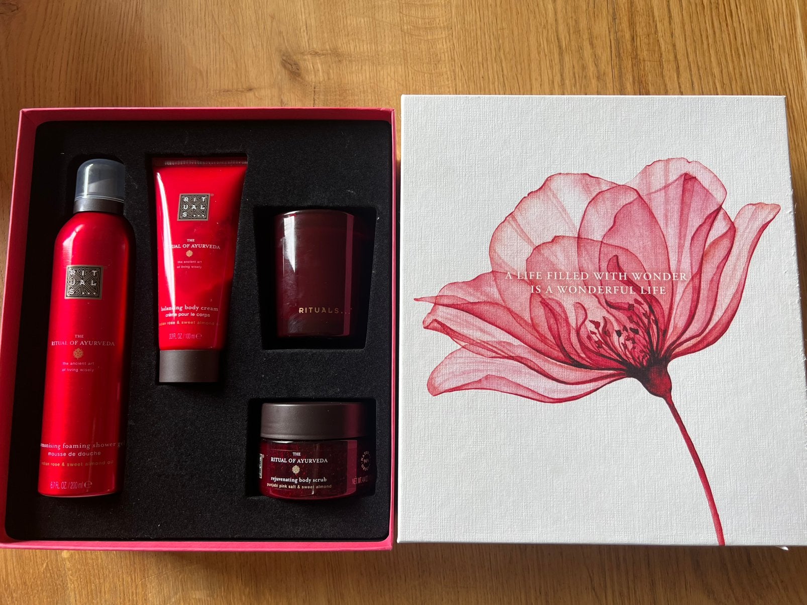 Rituals Ayurveda Giftset ❤️🎁 Nieuw!, Ophalen of Verzenden, Nieuw, Bad & Douche