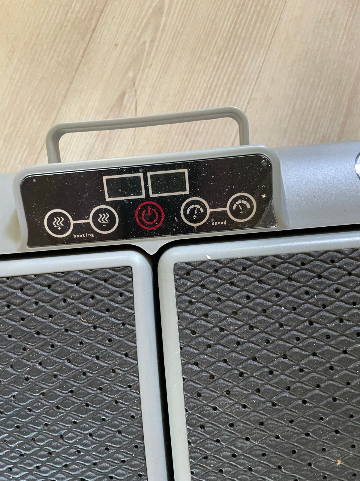 Trilapparaat voor benen en voeten met warmtefunctie, Sport en Fitness, Massageproducten, Ophalen of Verzenden, Gebruikt, Apparaat