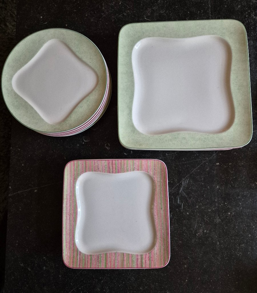 Villeroy & Boch Vivo diner en ontbijtborden, Ophalen, Zo goed als nieuw, Bord(en), Overige stijlen