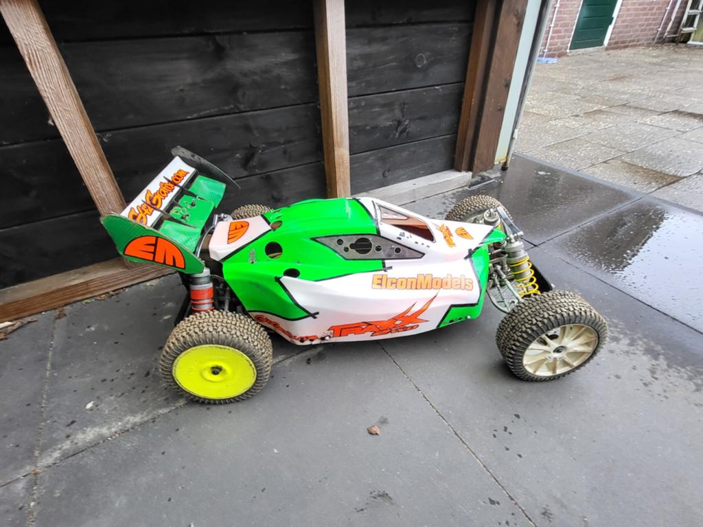 Elcon traxx, Hobby en Vrije tijd, Modelauto's | 1:5 tot 1:12, Ophalen of Verzenden, Zo goed als nieuw, Auto