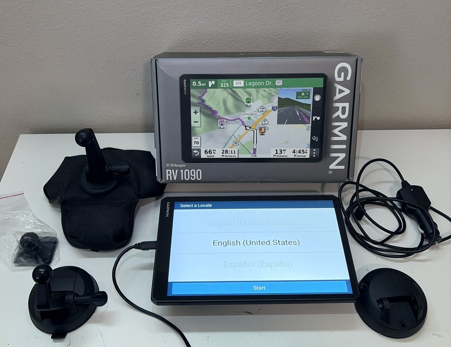 Garmin RV 1090, complete set, in goede staat, Auto diversen, Ophalen of Verzenden