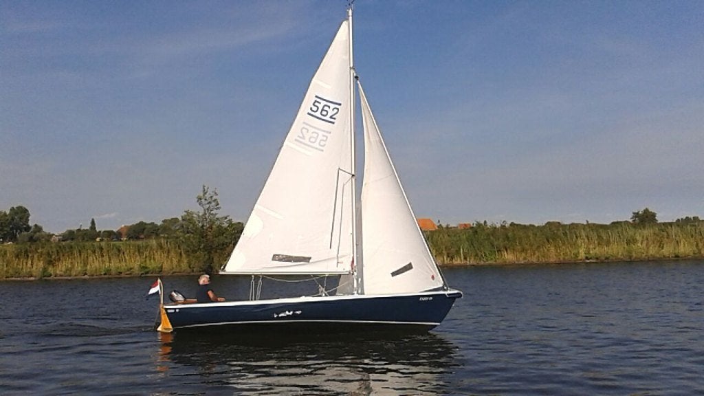 Randmeer Classic incl. kanteltrailer en Buitenboortmotor, Watersport en Boten, Open zeilboten, Ophalen, Gebruikt, Randmeer, 4 pk