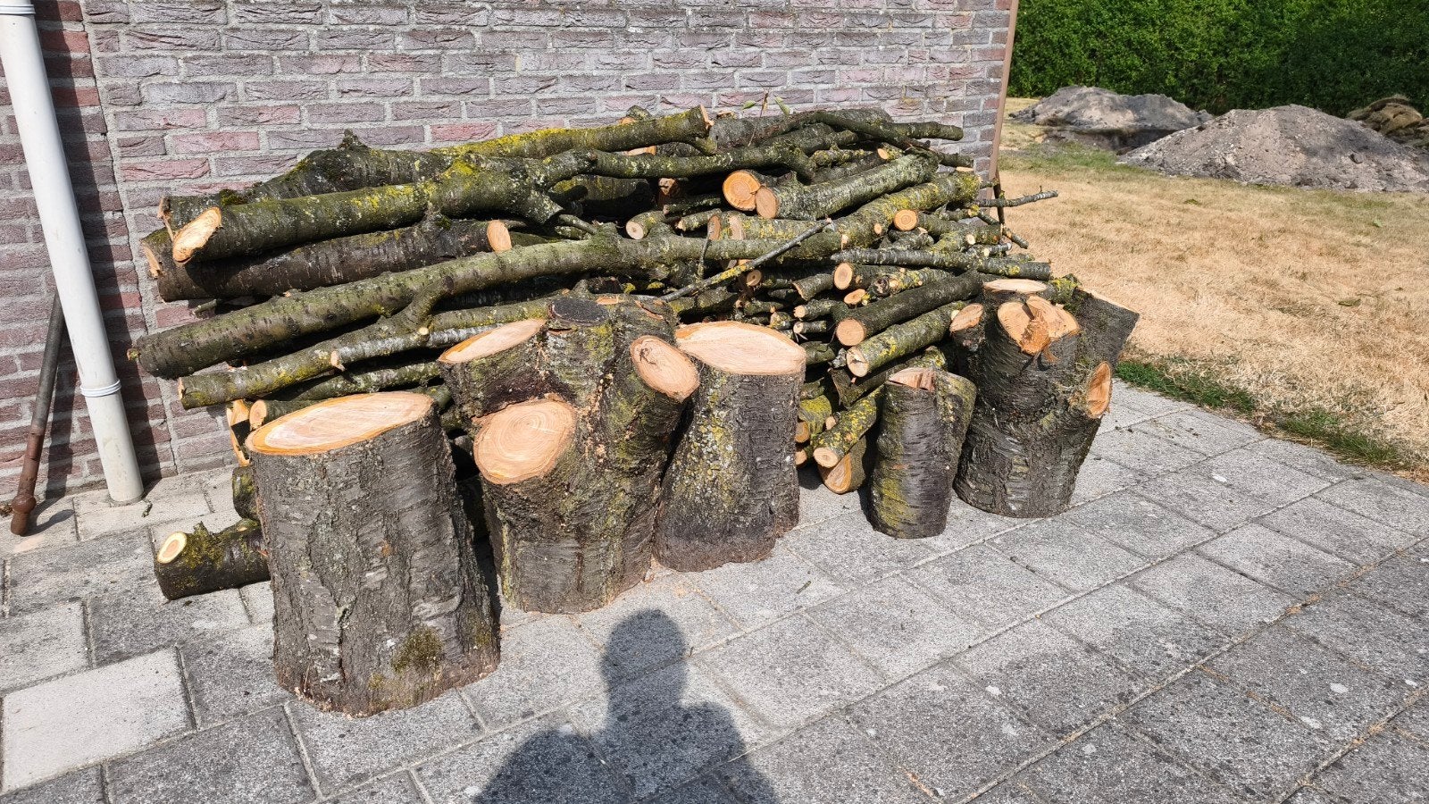 Brandhout kersen, Minder dan 3 m³, Ophalen
