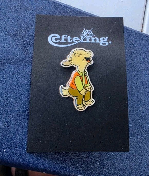 Efteling Pin Parade - Geitje Benjamin, Verzamelen, Efteling, Ophalen, Nieuw, Button of Speldje