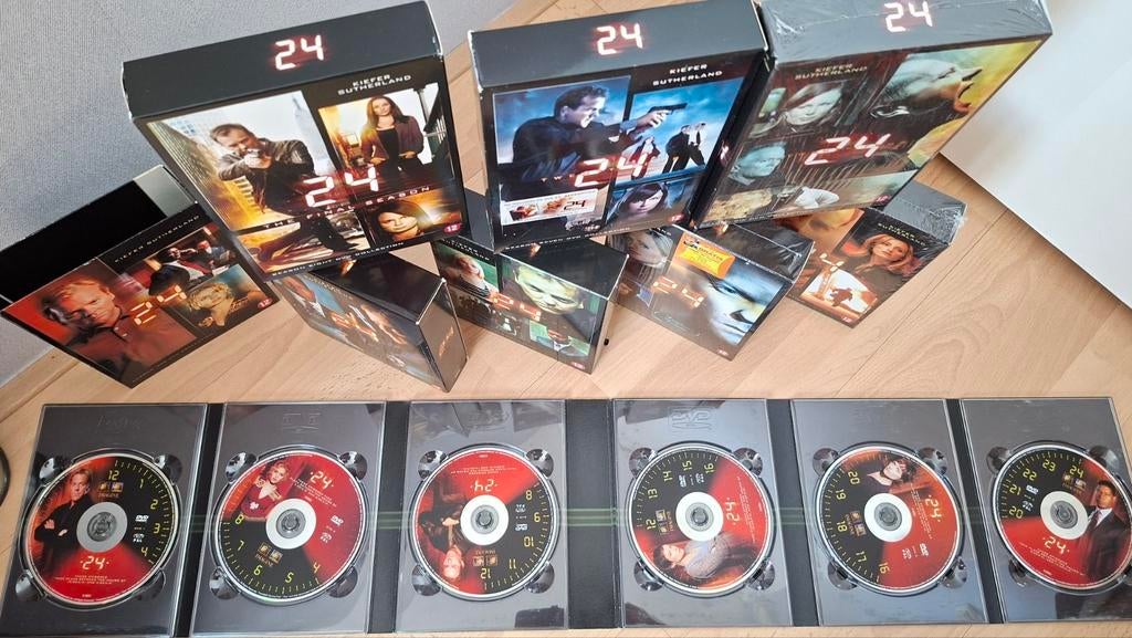 24 DVD Boxset - Alle 8 Seizoenen, Cd's en Dvd's, Dvd's | Tv en Series, Boxset, Ophalen of Verzenden, Zo goed als nieuw, Actie en Avontuur