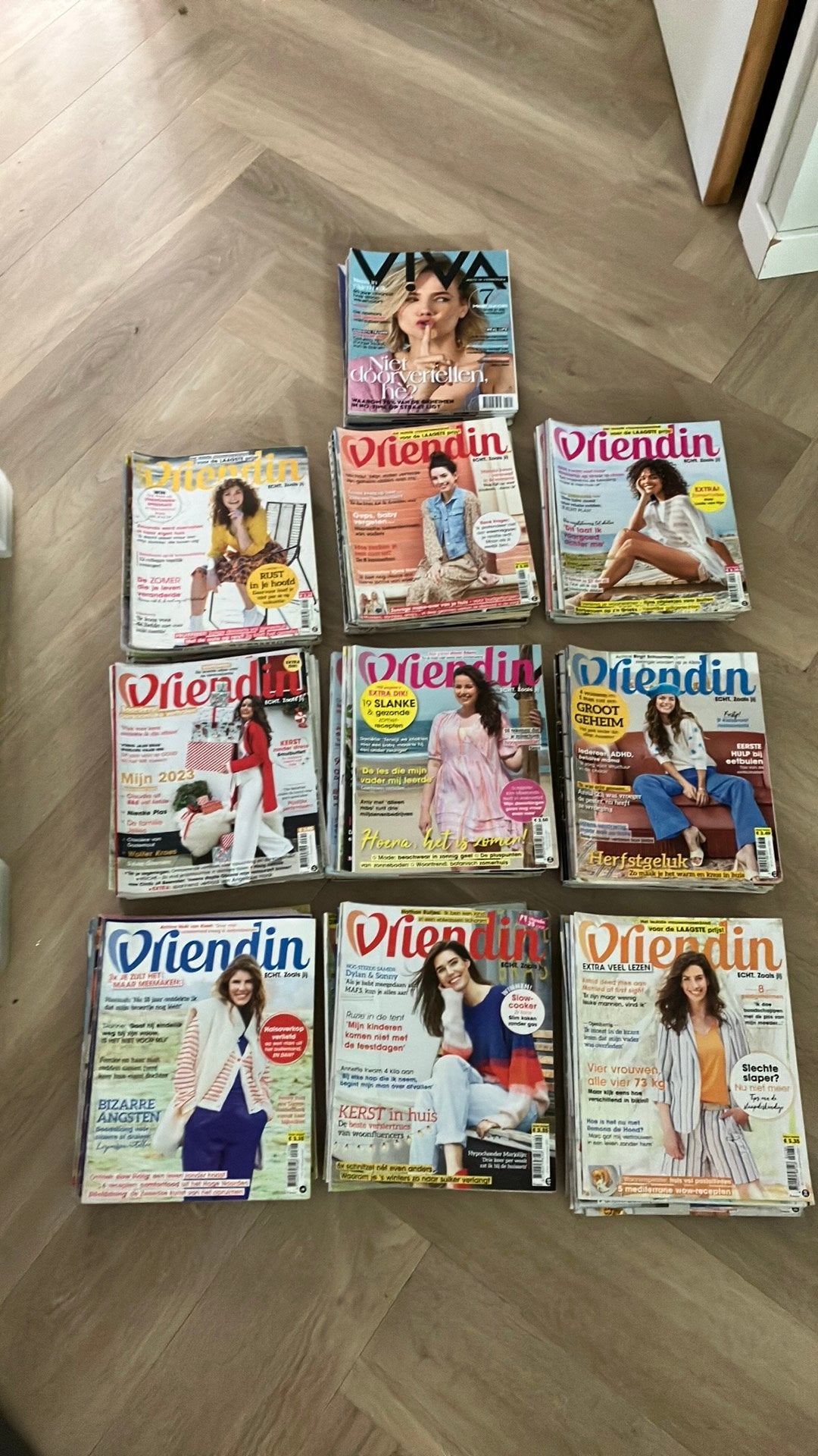 90x Vriendin en 6x Viva, Boeken, Tijdschriften en Kranten, Ophalen, Gelezen, Damesbladen