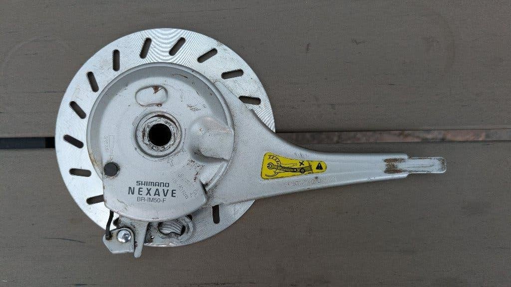 Rollerbrakes Shimano Nexave BR-IM50-F, Remmen, Ophalen of Verzenden, Zo goed als nieuw, Aluminium