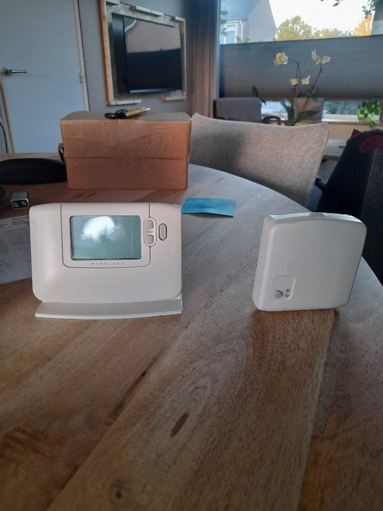 Honeywell Chronotherm CMS9927B1019 draadloze thermostaat, Ophalen of Verzenden, Gebruikt