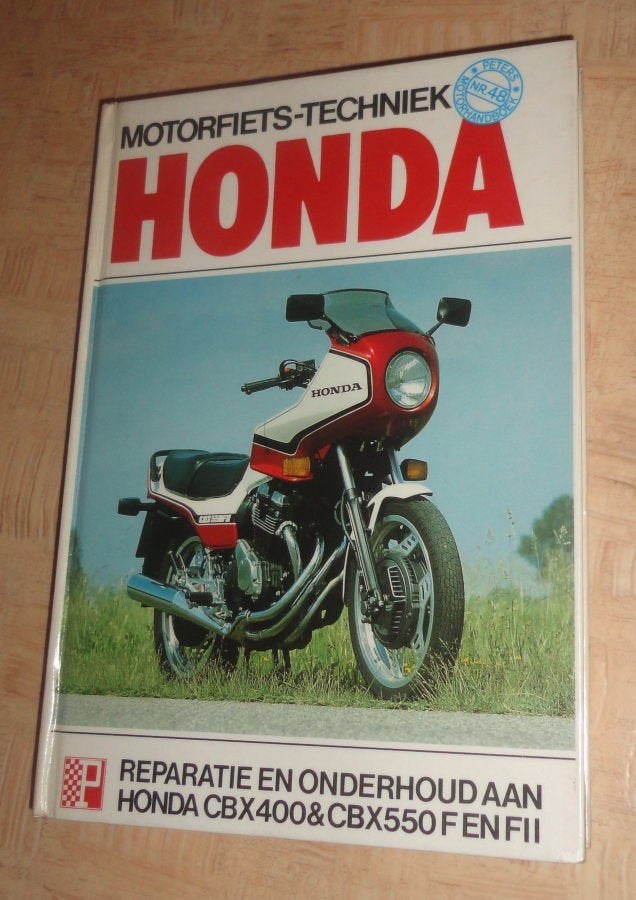 Honda CBX400 & CBX550 F & F2 Werkplaatshandboek (Peters), Ophalen of Verzenden, Honda