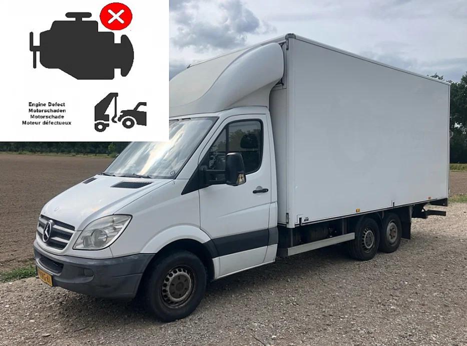 Mercedes-Benz Sprinter 316 2.2 CDI Clixtar koffer Bakwagen L, 13 km/l, Gebruikt, Zwart, 4 cilinders