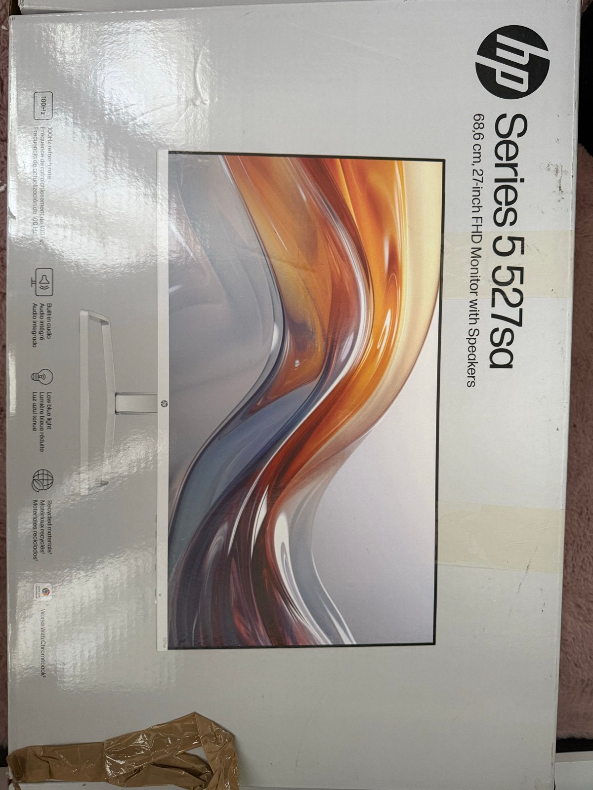 HP Series 5 527sq 27 inch FHD Monitor met Speakers, Ophalen of Verzenden, Nieuw, Full HD, Ingebouwde speakers