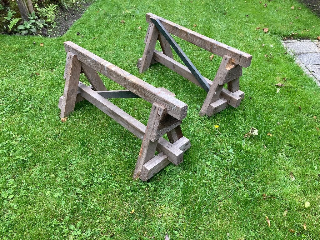 schragen (bokjes), Doe-het-zelf en Verbouw, Ophalen, Gebruikt, 70 tot 120 cm
