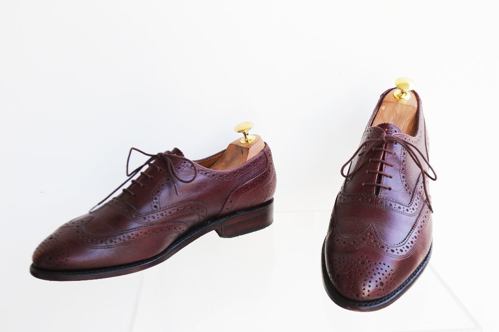 Klassieke Van Bommel brogues in maat 9 H = een 43 breed, Overige kleuren, Ophalen of Verzenden, Zo goed als nieuw, Van Bommel