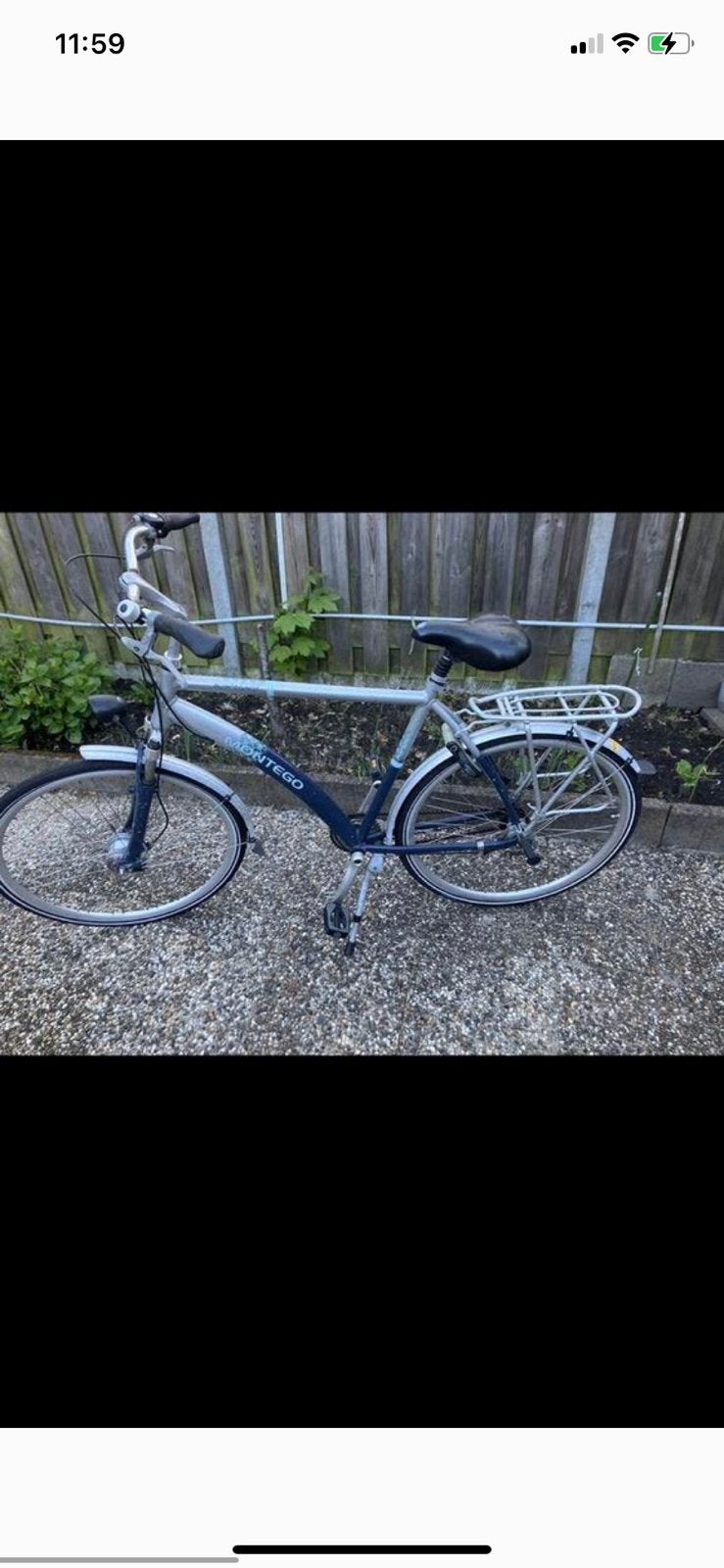Montego herenfiets, Ophalen, Gebruikt, Minder dan 10 versnellingen, Overige merken