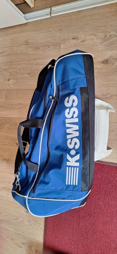K-Swiss tennistas blauw, Ophalen