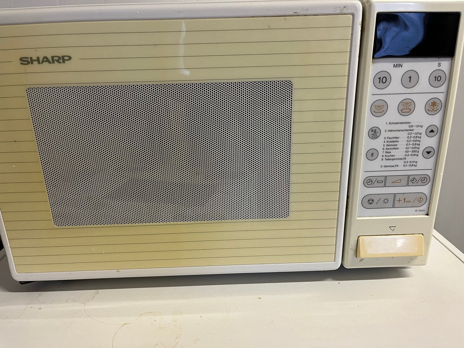 Sharp R-3A51(W) Magnetron - 750W, Ophalen, Gebruikt, Minder dan 45 cm, Magnetron