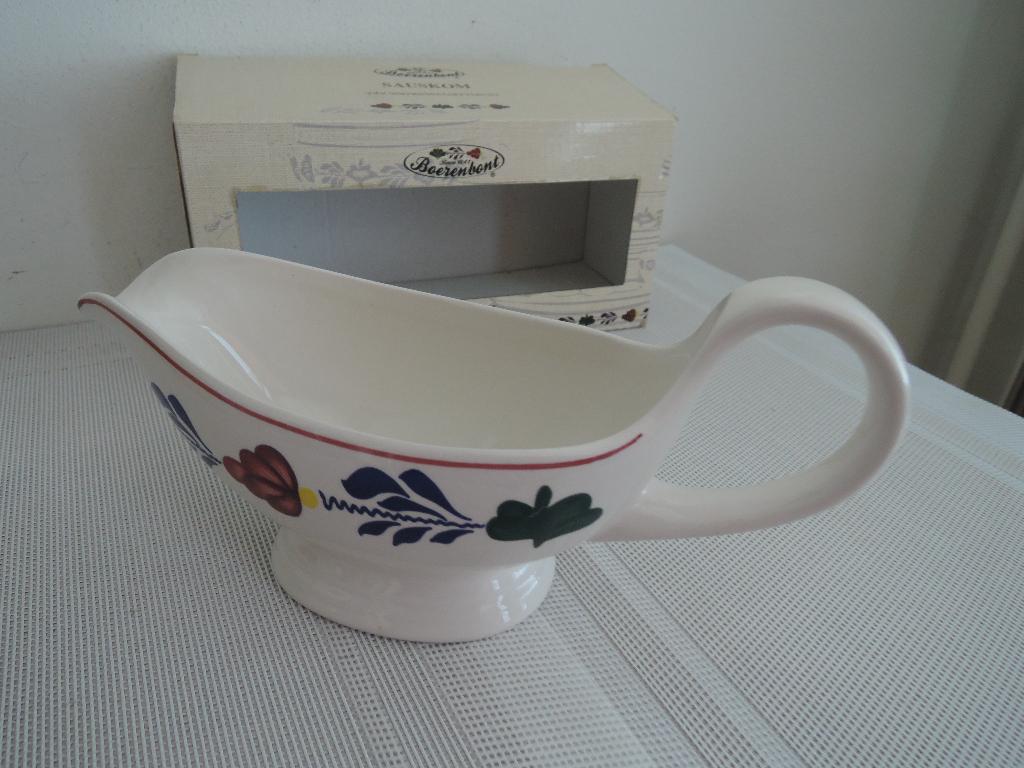 Nieuwe Boerenbont juskom, Overige typen, Nieuw, Ophalen of Verzenden, Aardewerk