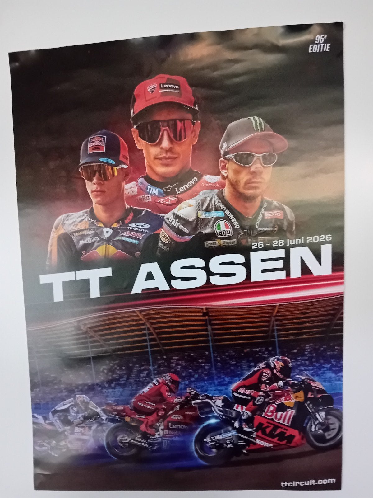 TT Assen 2026 Poster - 95e Editie Motorsport, Ophalen of Verzenden
