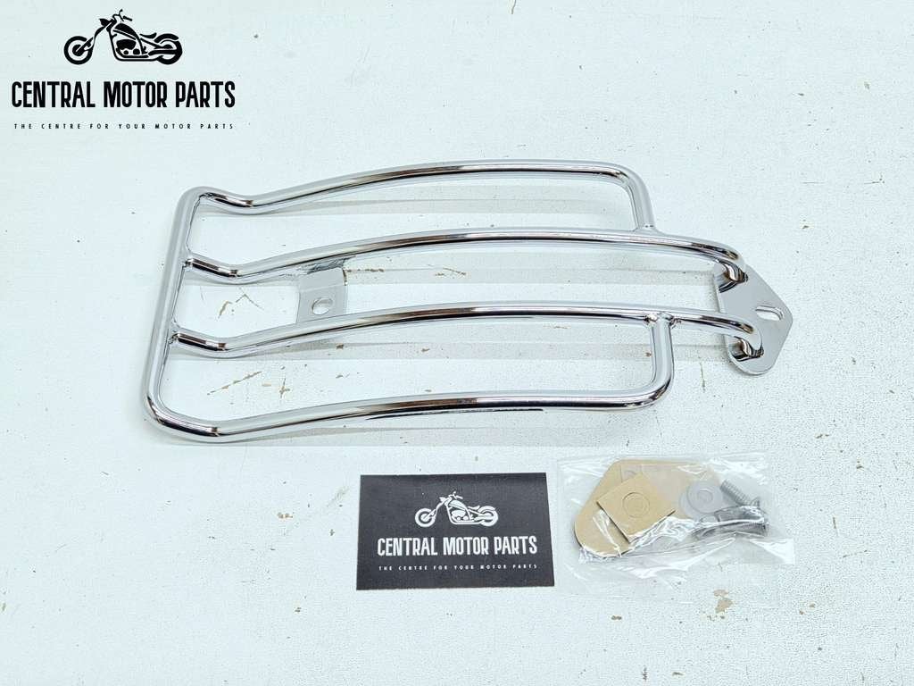 Chromen Bagagerek Dyna FXD 1991-2005, Niet ingevuld, MotorCycle Storehouse, Niet ingevuld, Nieuw