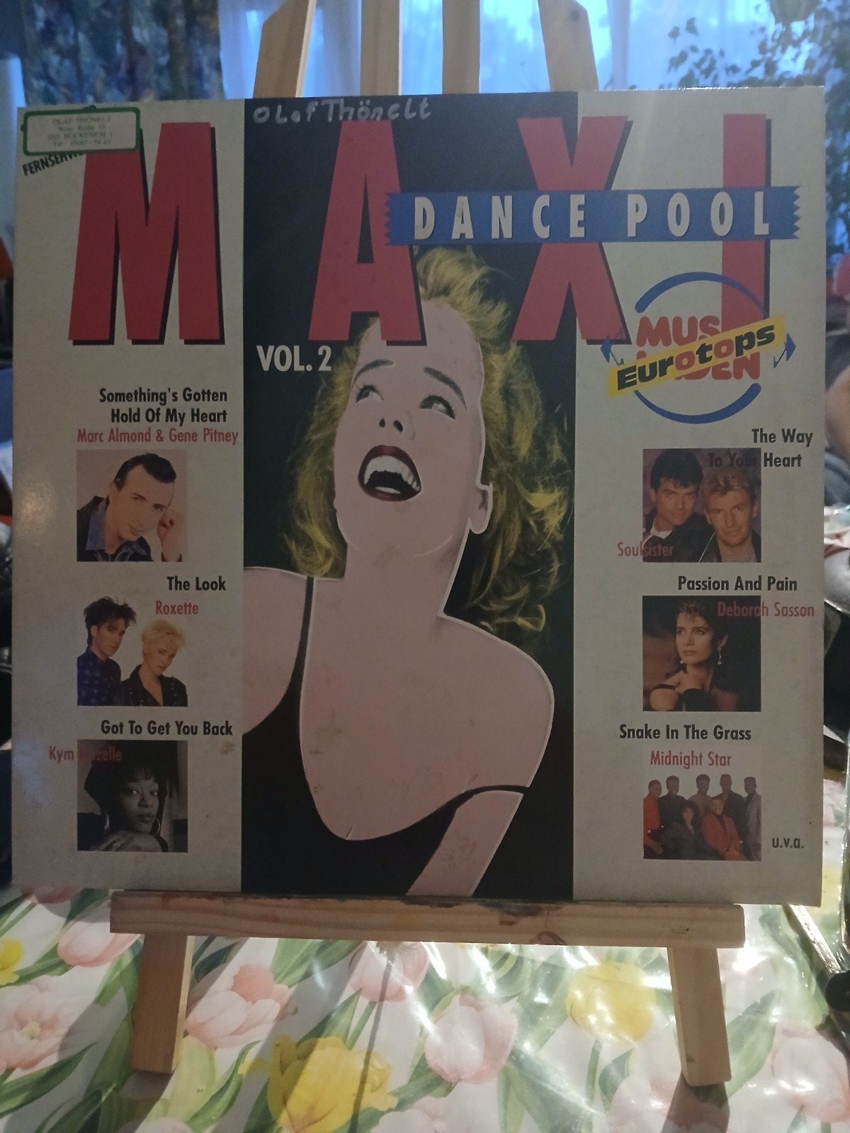 Maxi Dance Pool Vol. 2 LP - Diverse Artiesten, Cd's en Dvd's, Ophalen of Verzenden, Gebruikt, 12 inch, LP