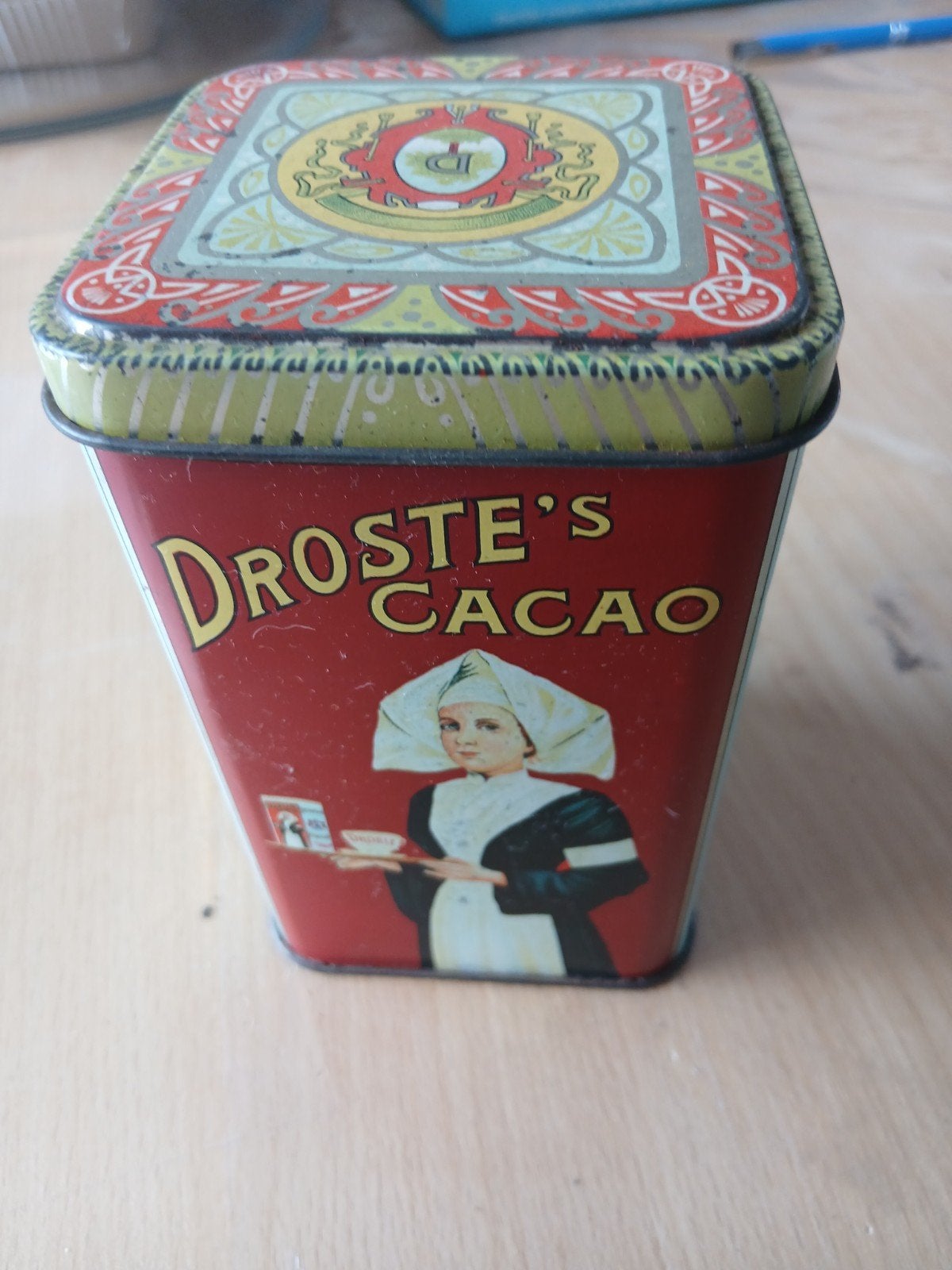 droste's cacao blik, Ophalen of Verzenden, Gebruikt, Overige, Droste